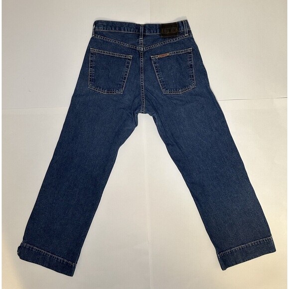 Edwin Men’s Jeans Vintage Japanese Blue Denim Made In Canada ED-827 Size 30x26 - Picture 7 of 13